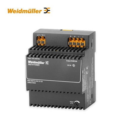 WEIDMULLER Switching Power Supply (SMPS), DIN Rail Mount, PROinsta 30W 5V 6A