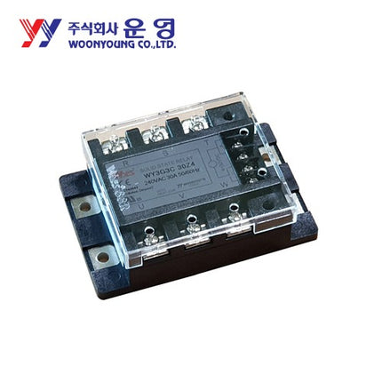 WOONYOUNG Solid State Relay (SSR), Three-Phase (Pack of 10) WY3H3C20Z40