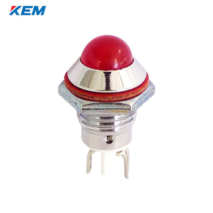 KEM KEM LED Indicator Light, Ø10mm, Standard-Brightness, DC12V, Red KLH-10D12R