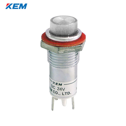 KEM KEM LED Indicator Light, Ø12mm, High-Brightness, DC12V, White KLGU-12D12W