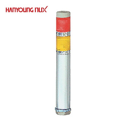 HANYOUNG Signal Tower Light, Steady Only, 2-Tier STL025-D512P