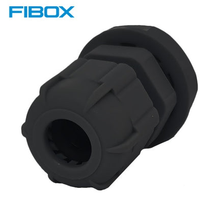 FIBOX Cable Gland, Economy Type, Black, PGC 7 B