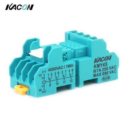 KACON Relay Socket, 10A (Pack of 10) KMY4S