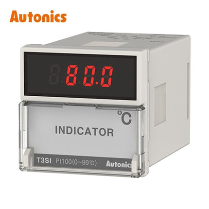 AUTONICS Temperature Controller, Digital Display Only T3SI-N4NP1C-N