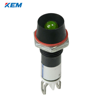 KEM KEM LED Indicator Light, Ø8, Standard-Brightness, AC220V, Green KLIS-08A110G