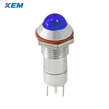 KEM KEM LED Indicator Light, Ø12mm, High-Brightness, DC48V, Blue KLHRANU-12D48B
