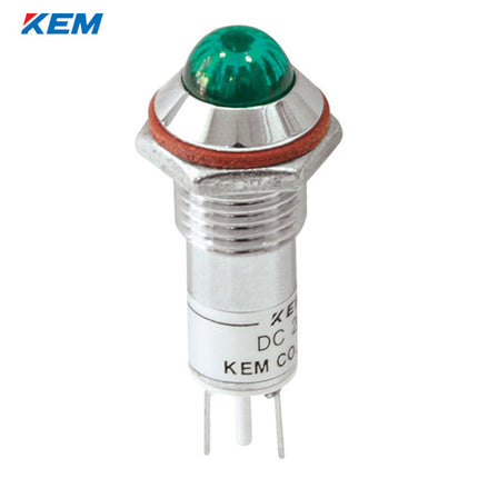 KEM KEM LED Indicator Light, Ø10mm, High-Brightness, DC3V, Yellow KLHRANU-10D03Y