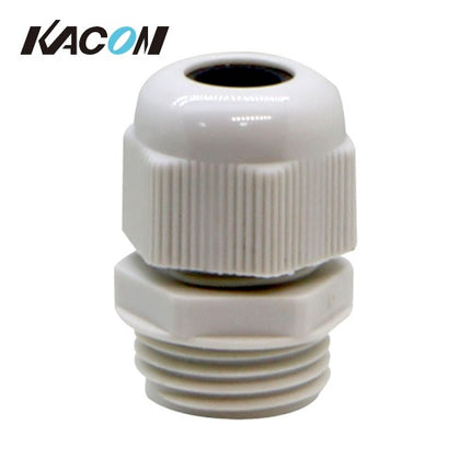 KACON Cable Gland, Cord Lock Connector, White (Pack of 100) KAPG13.5A