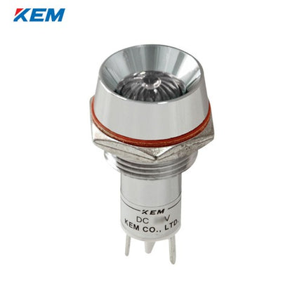 KEM KEM LED Indicator Light, Ø16mm, High-Brightness, DC5V, Tri-Color (Pack of 10) KLRAU-16D05RGYL