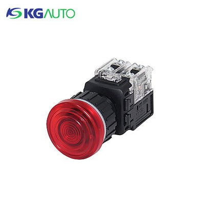 KG AUTO Emergency Stop Switch, Ø30, Illuminated, Red, KGEX-L4BV21R V2 1a1b