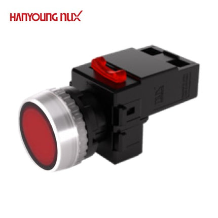 HANYOUNG Pilot Lamp, Ø22, Red, 100-240V AC MRP-TA0R