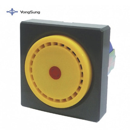 YONGSUNG Buzzer, Electronic, For Panel, Heavy-Duty, LED Type, YS L EB6-00F