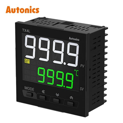 AUTONICS Temperature Controller, PID Control, LCD Display TX4L-B4S