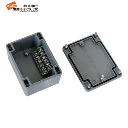 SEGIBIZ Terminal Box, Aluminum Pin Box SG-AL-6P