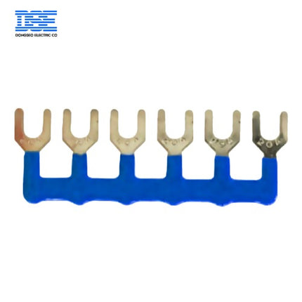DONGSEO Short Bar, 6P, 11.5 mm, Blue (BL), 35A (Pack of 50) DSSB-11.5