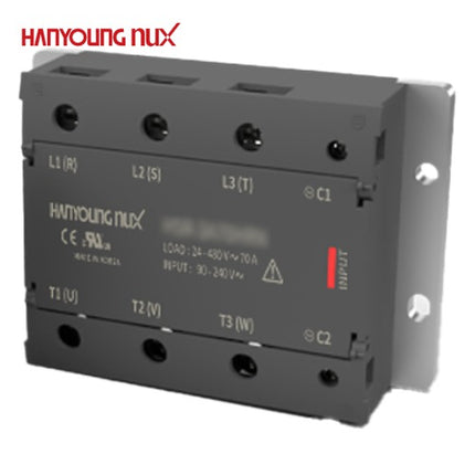 HANYOUNG Solid State Relay (SSR), Three-Phase HSR-3D70LZN