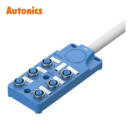 AUTONICS Relay Junction Box, M12 5-Pin Connector PT6-4DP5-10