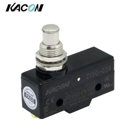 KACON Micro Switch, Compact, Long Push Plunger Type Z15G-03B