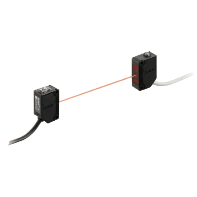 Panasonic Panasonic Through Beam Photoelectric Sensor, Block Sensor, 10 m Detection Range CX411P