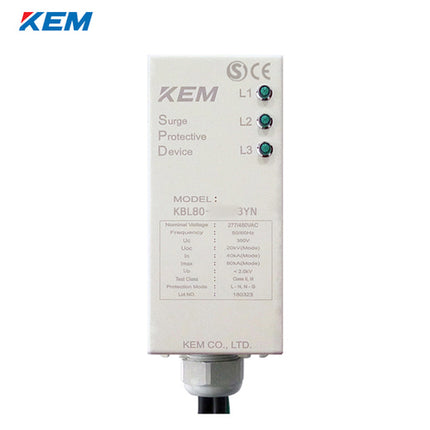 KEM Surge Protective Device (SPD), Box Type KBL80-220V3YN