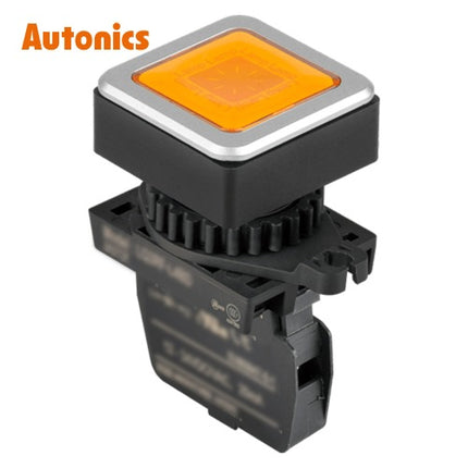 AUTONICS Pilot Lamp, LED Illuminated, Ø30, Yellow, DC LQ3RF-L4YDM