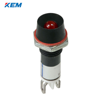 KEM KEM LED Indicator Light, Ø8, Standard-Brightness, AC220V, Red KLIS-08A220R