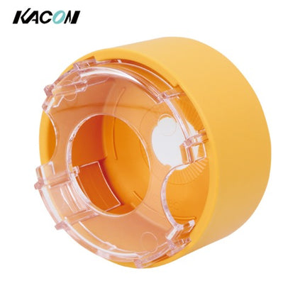 KACON Control Switch Accessory, Switch Dual Protective Guard, for Ø25, Yellow KEG-85C