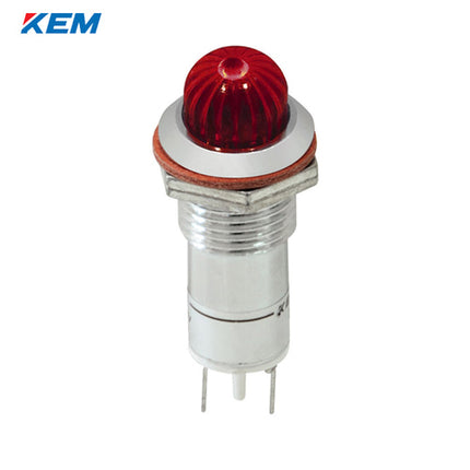 KEM KEM LED Indicator Light, Ø12mm, High-Brightness, DC48V, Red KLCRAU-12D48R