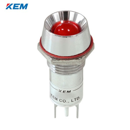 KEM KEM LED Indicator Light, Ø12mm, Standard-Brightness, AC220V, Red KL-12A220R