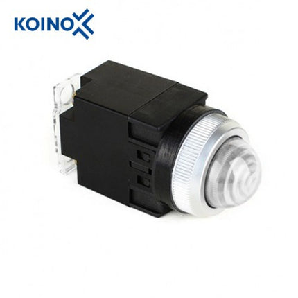 KOINO Pilot Lamp, Ø30, White KH-503LW
