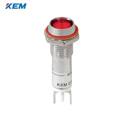 KEM KEM LED Indicator Light, Ø8mm, High-Brightness, AC110V, Red KLDU-08A110-R