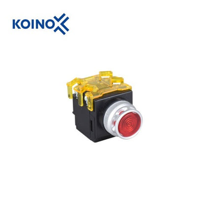 KOINO Push Button Switch, Illuminated, Ø25mm KH-511-TL