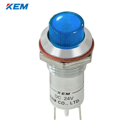 KEM KEM LED Indicator Light, Ø12mm, High-Brightness, AC220V, Blue KLCU-12A220B