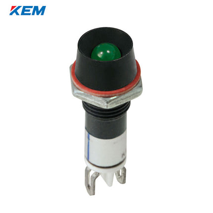 KEM KEM LED Indicator Light, Ø8, Standard-Brightness, DC3V, Green KLIS-08D03G