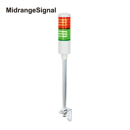 PATLITE Signal Tower Light, 2-Tier, L-Shaped MT5I-202LNJ-RG