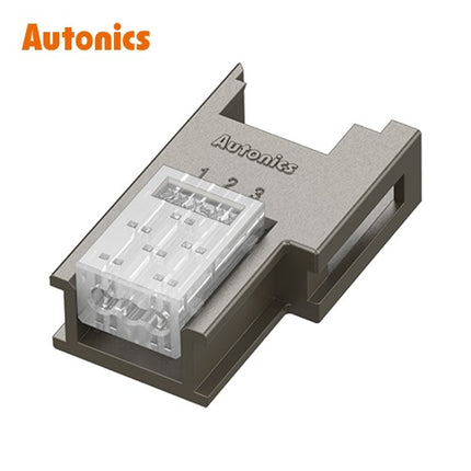 AUTONICS Sensor Connector, Wire-Mount Plug Socket, Transparent (Pack of 50) CNE-S03-WT