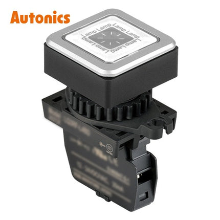 AUTONICS Pilot Lamp, LED Illuminated, Ø30, White, AC LQ3RF-L4WL