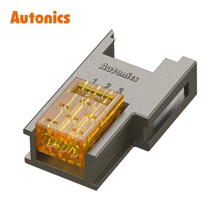 AUTONICS Sensor Connector, Wire-Mount Plug Socket, Orange (Pack of 50) CNE-S03-OG