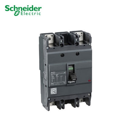 SCHNEIDER Molded Case Circuit Breaker (MCCB), 2P, 200A EZC250H2200