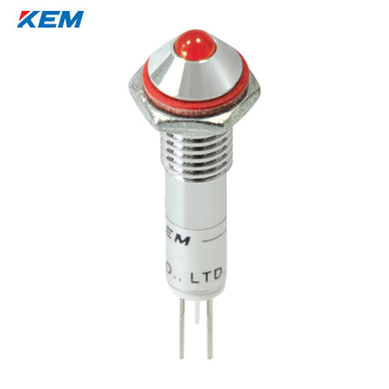 KEM KEM LED Indicator Light, Ø6mm, AC220V, Red KLH-06A220R
