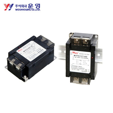 WOONYOUNG Noise Filter, Single-Phase, Standard Type WYFS06T1AD