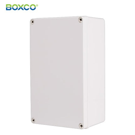 BOXCO Terminal Box, Plastic Enclosure, Bolt Type, ABS, Gray Cover BC-AGS-152510
