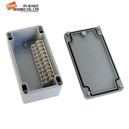 SEGIBIZ Terminal Box, Aluminum Pin Box, Heat-Resistant SG-HL-10P