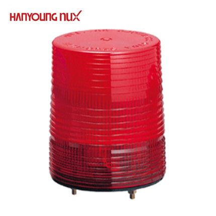 HANYOUNG Warning Light, Strobe-Only, Xenon, Red, AC110V RLA-WX10R