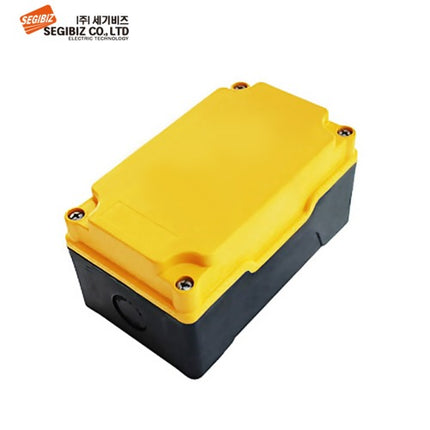 SEGIBIZ Push Button Box, Plastic, 2-Hole, Undrilled, 70 mm, Yellow SG-PB-000270Y