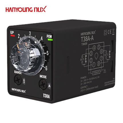 HANYOUNG Compact Analog Timer T38A-6NA