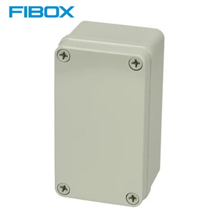FIBOX Junction Box (Hi-Box), 140 x 80 x 65 mm, Outdoor, Gray PC, C 65 G