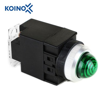 KOINO Pilot Lamp, Ø25, Green KH-502LG