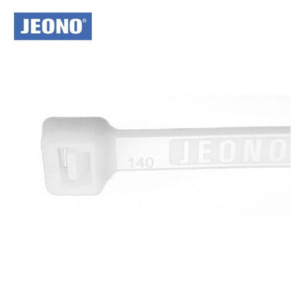 JEONO Cable Tie, White, 780 mm x 9.0 mm (Pack of 100) J-780