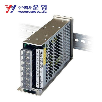 WOONYOUNG Switching Power Supply (SMPS), DIN Rail Mount WYNSP-100S12A